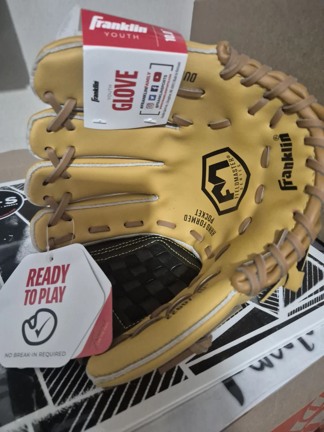 Franklin Field Master Baseball Glove 10.0" - Right Hand Throw - photo 5