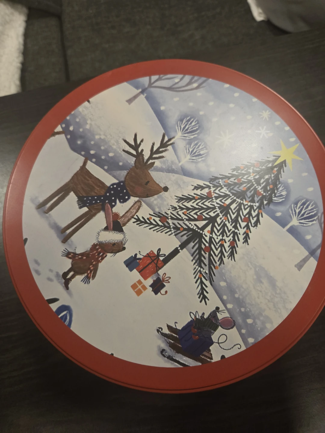 Large Christmas tin - photo 2