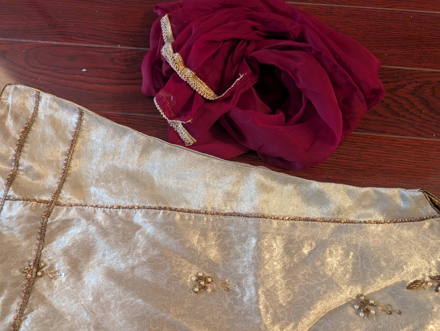 Girl's Embellished Gharara Set - photo 3