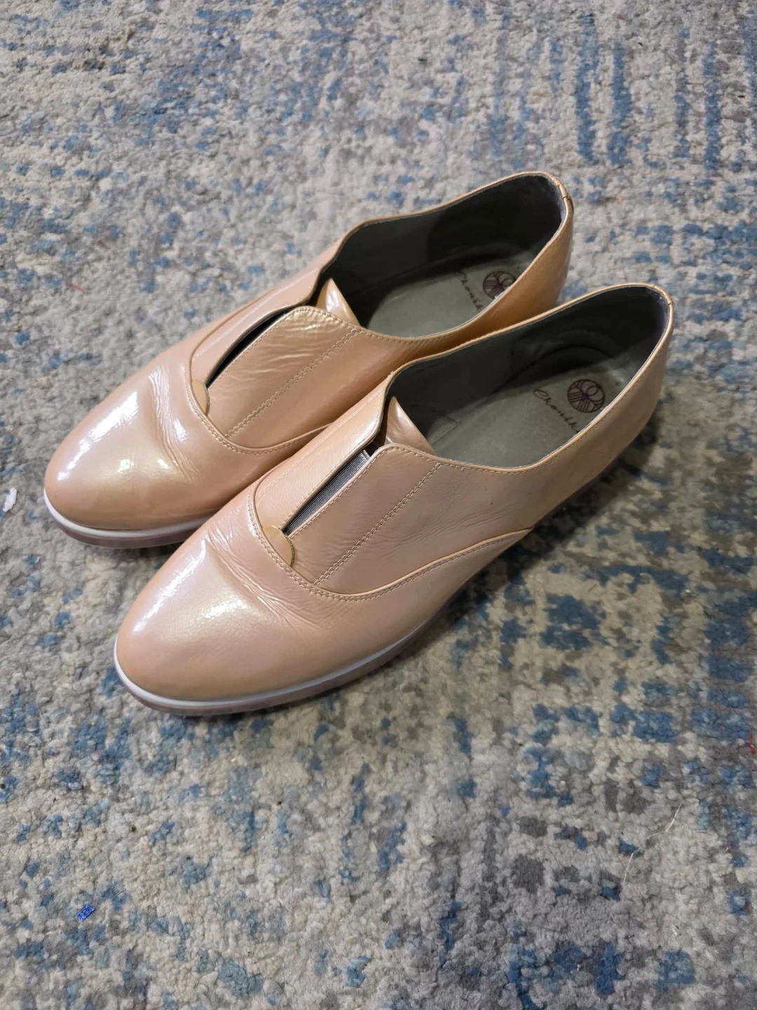 Women's Beige Slip-On Loafers