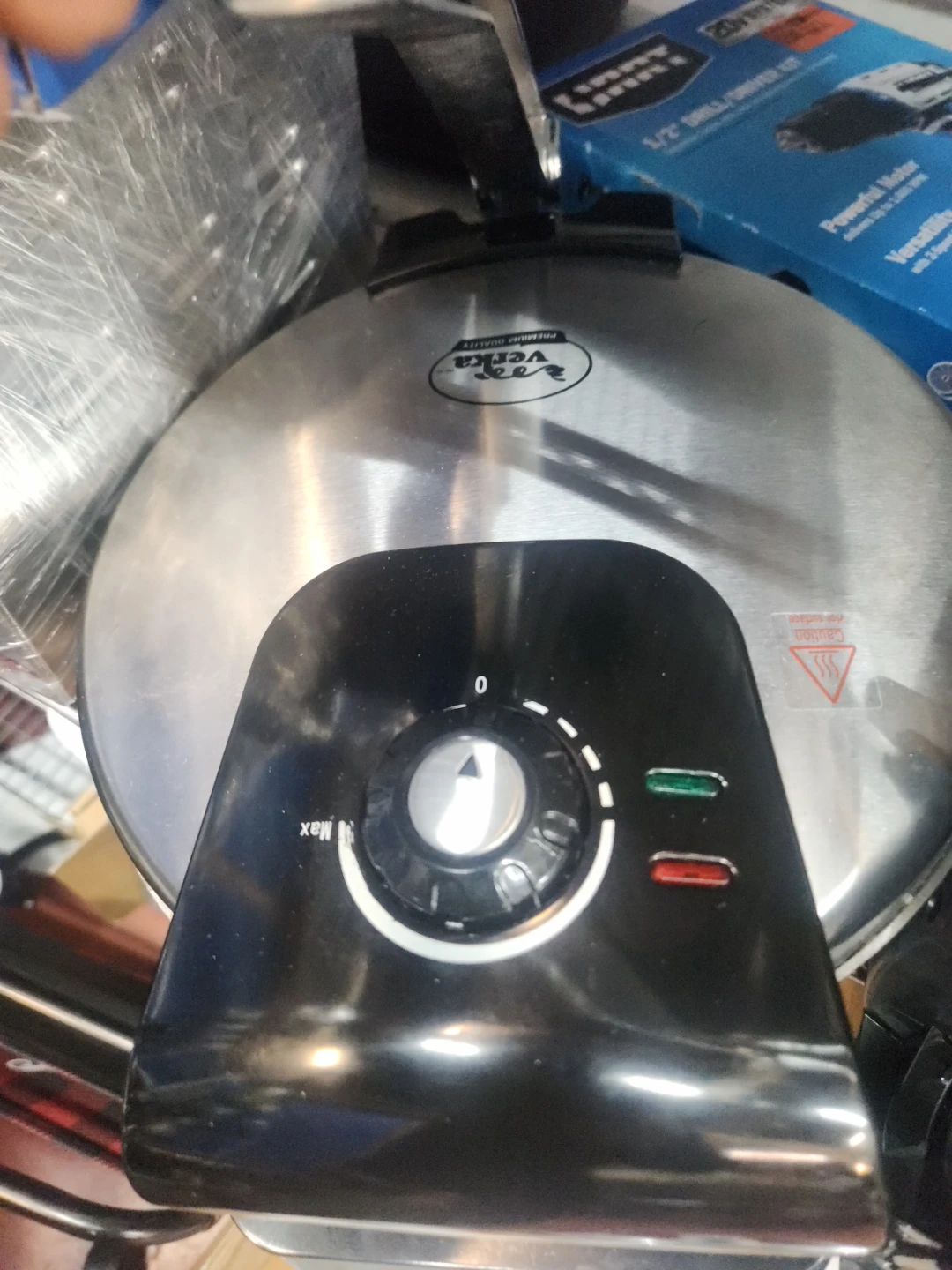 Stainless Steel Electric Roti Maker 10" new without box - photo 3