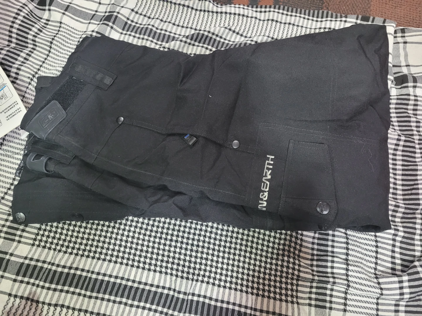 OCEAN & EARTH Mens Water Resistant Pants L/G Black - photo 3