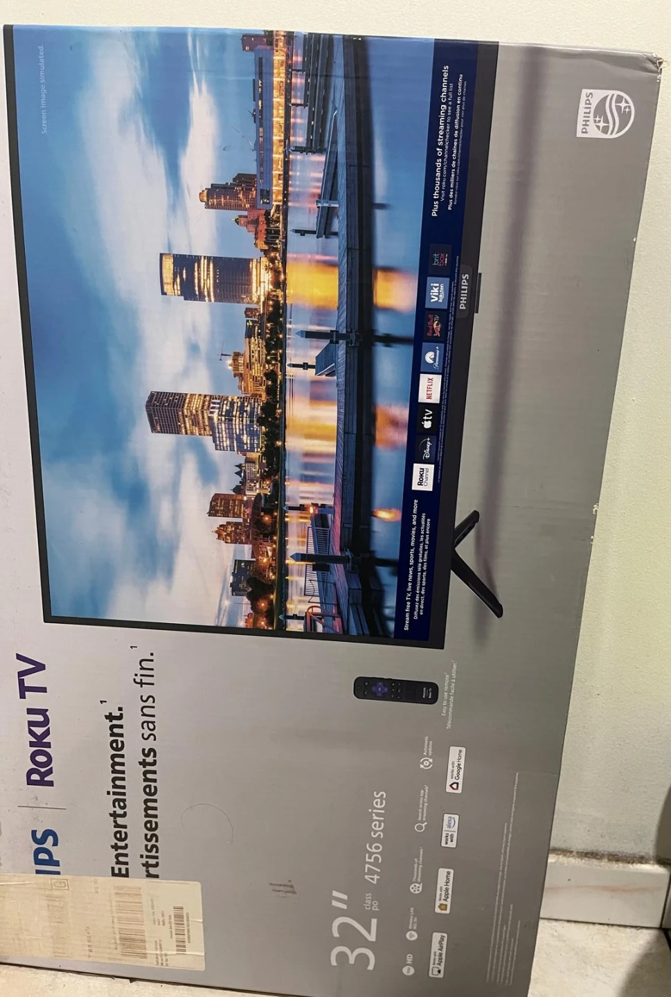 Philips roku tv smart tv 32 inches - photo 2