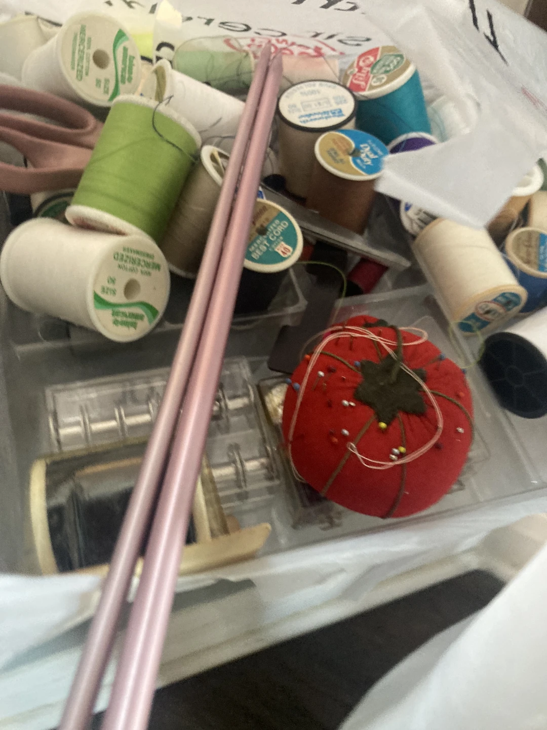 Sewing Notions Kit with Thread, Needles, and Accessories
