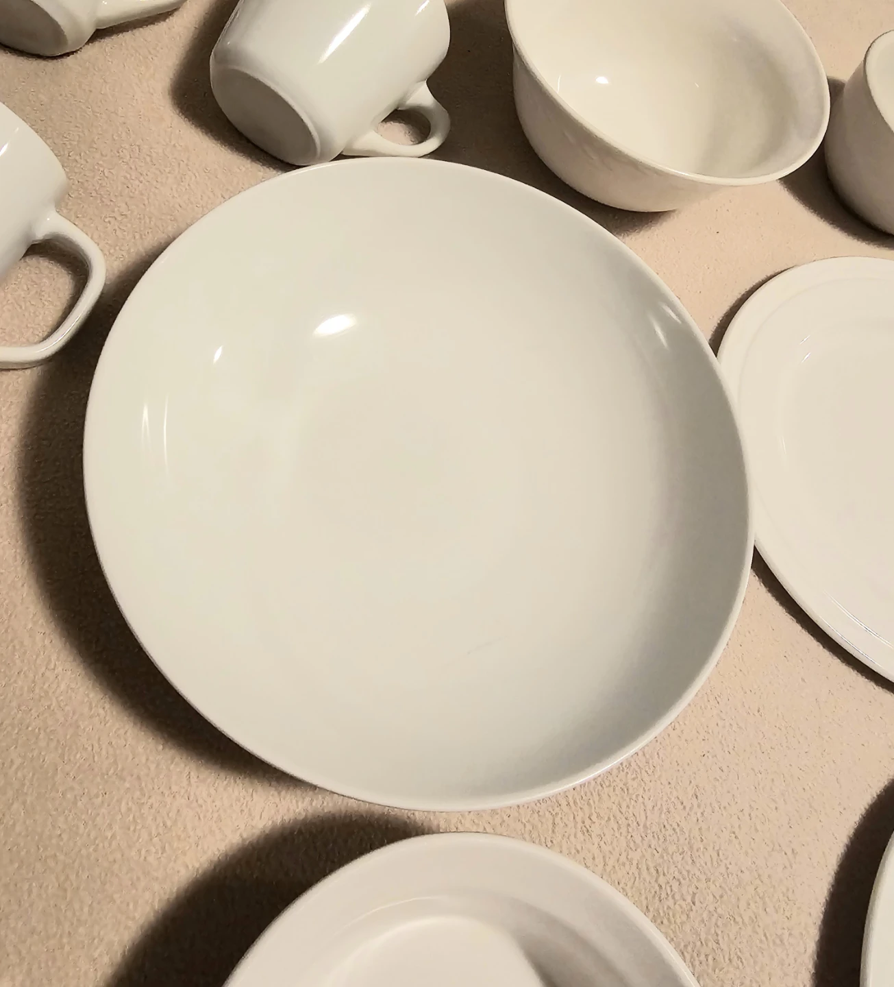 White Dishes & Mugs $10 for All 24 pieces - photo 5