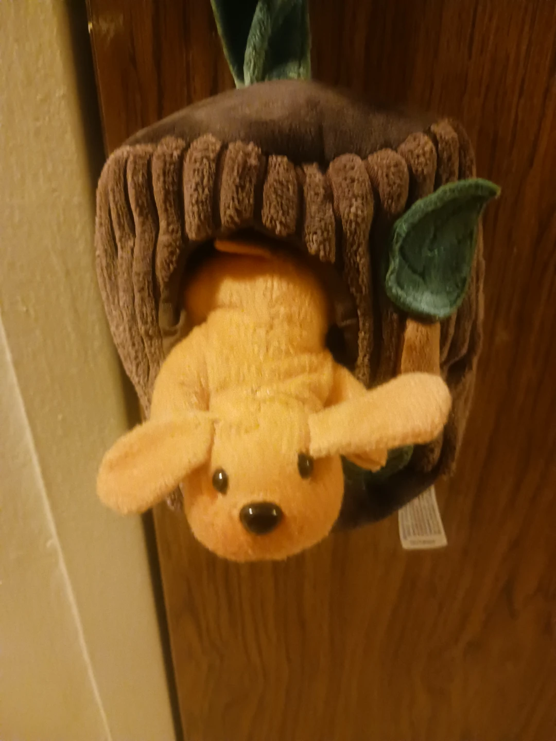 Aurora Stuffed Dog Toy with Tree House