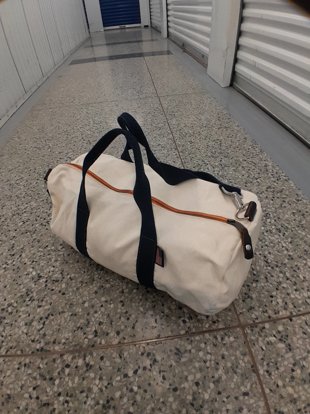 Canvas Duffle Bag Barry's College Style - photo 2