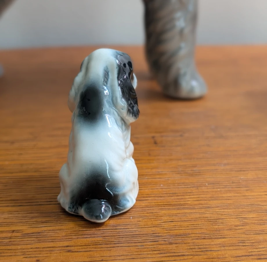 Vintage Japan Cocker Spaniel Statue - photo 4