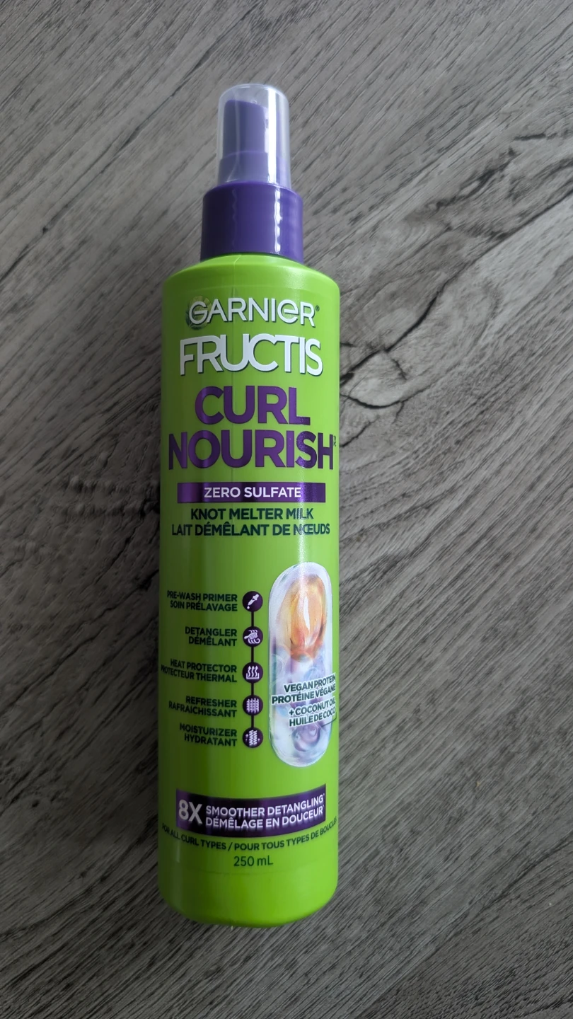 Garnier Fructis Curl Nourish Knot Melter Milk