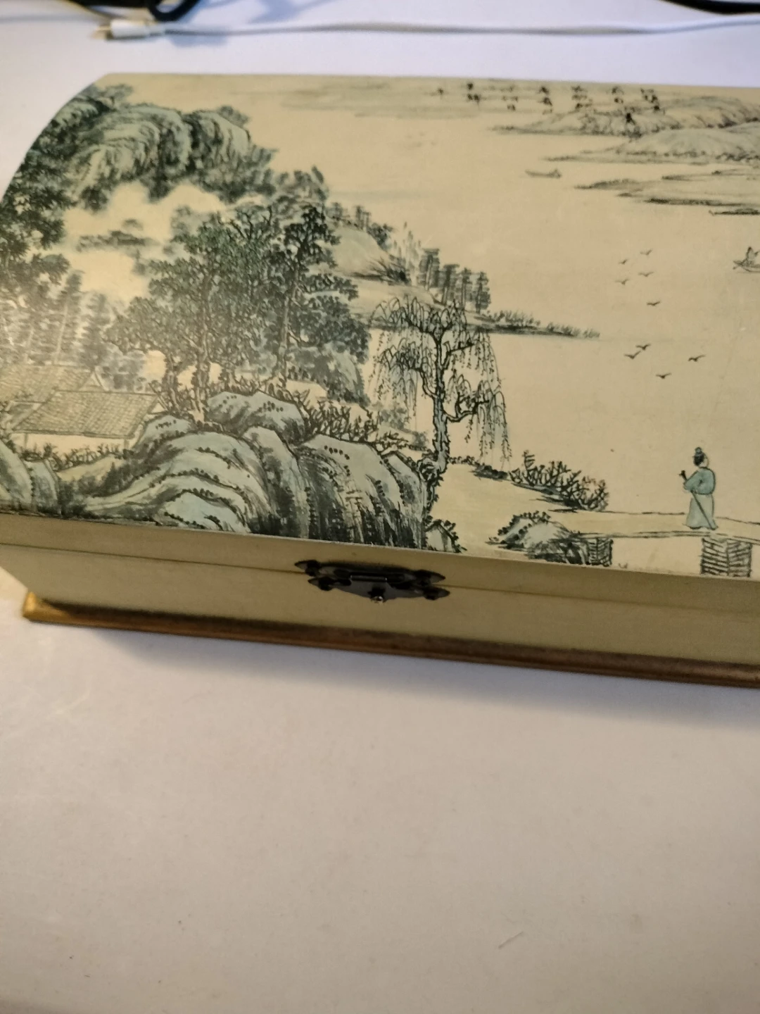 Decorative Vintage Wooden Jewelry Box
