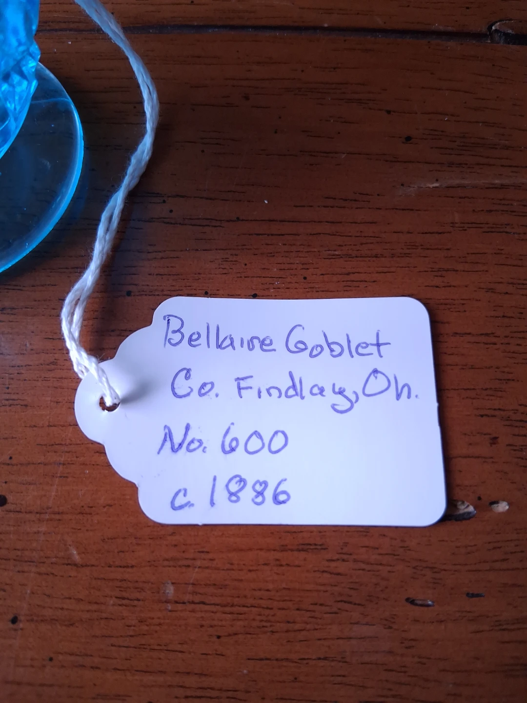 1886 "Creamer" Cobalt Blue - photo 2