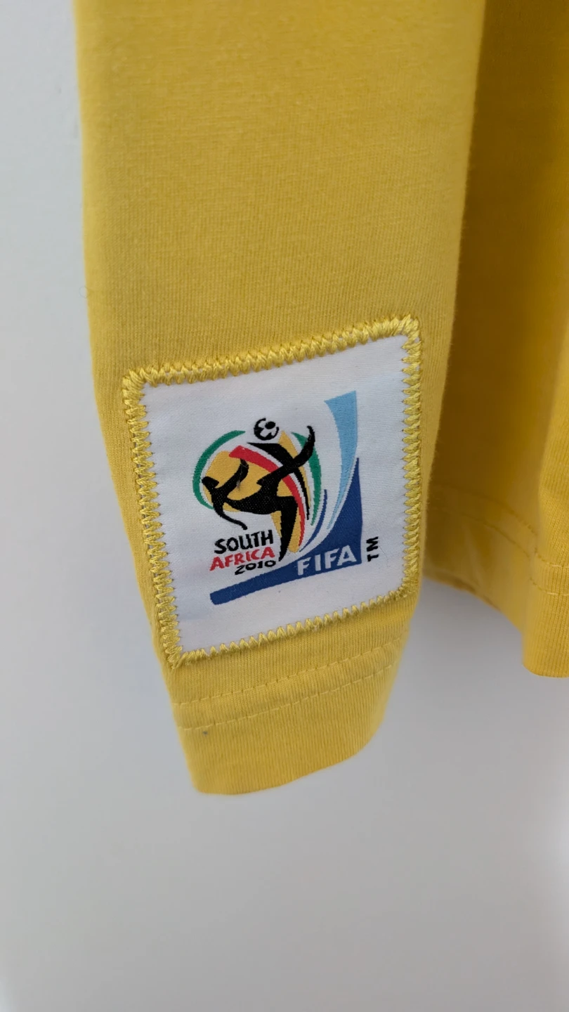 Retro FIFA 2010 World Cup South Africa BRASIL T-shirt - photo 3