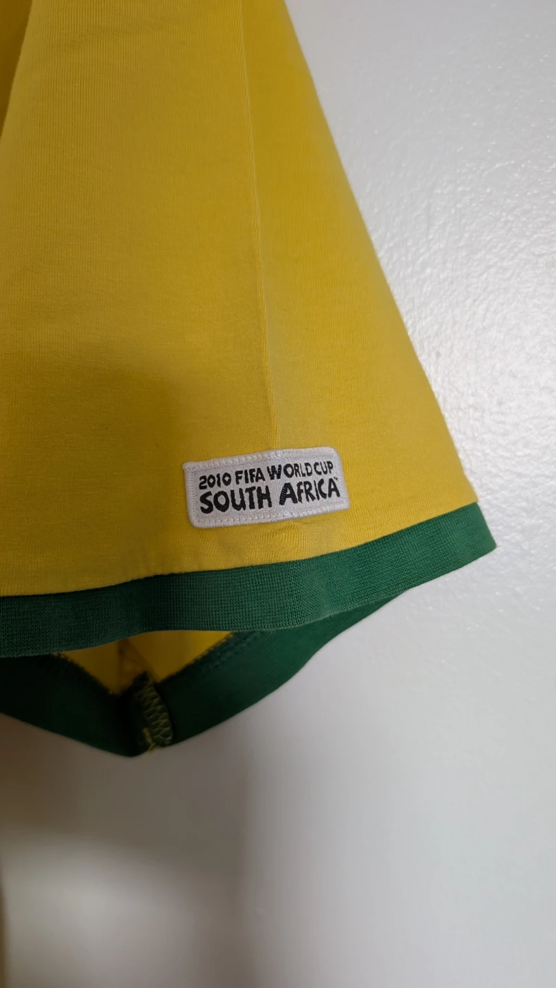 Retro FIFA 2010 World Cup South Africa BRASIL T-shirt - photo 4