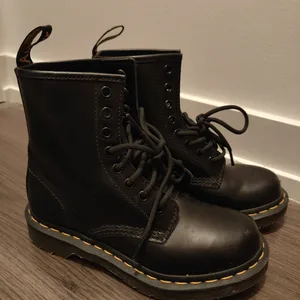 Dr. Martens Black Leather Boots