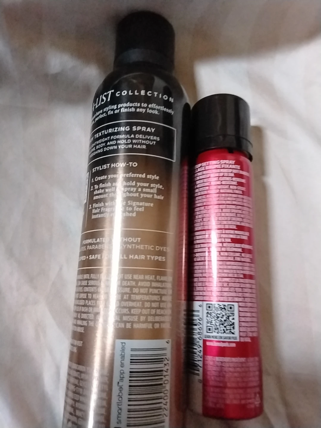 TRESemmé Dry Texturizing Spray & L'Oréal Infallible Setting Mist - photo 2