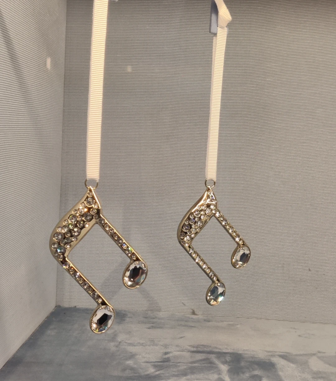 Swarovski Holiday Magic Double Music Note Ornament