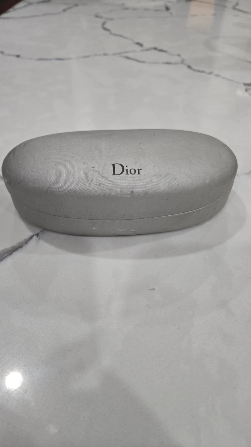 Vintage Y2K Christian Dior Sunglasses Case - Hard Clamshell
