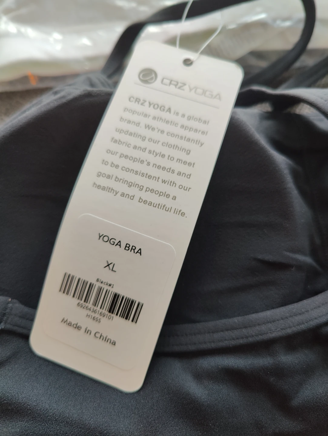 CRZ YOGA Sports Bras (Black & White) - photo 4