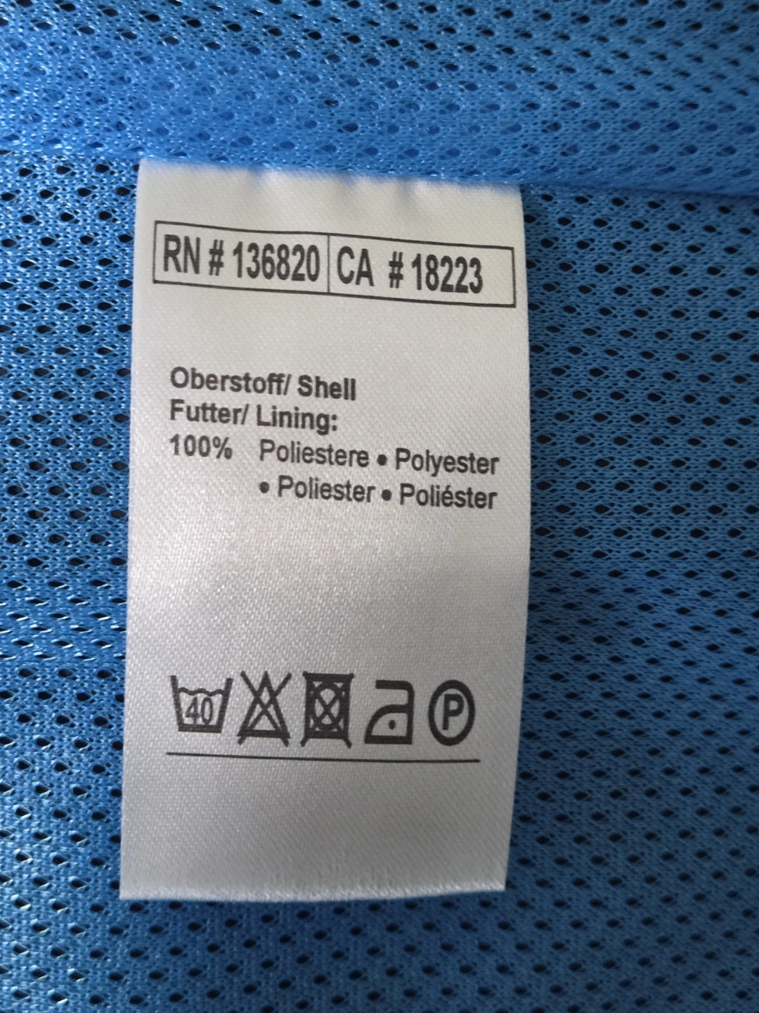 Kappa Track Jacket Blue/Black Size 176 - photo 4