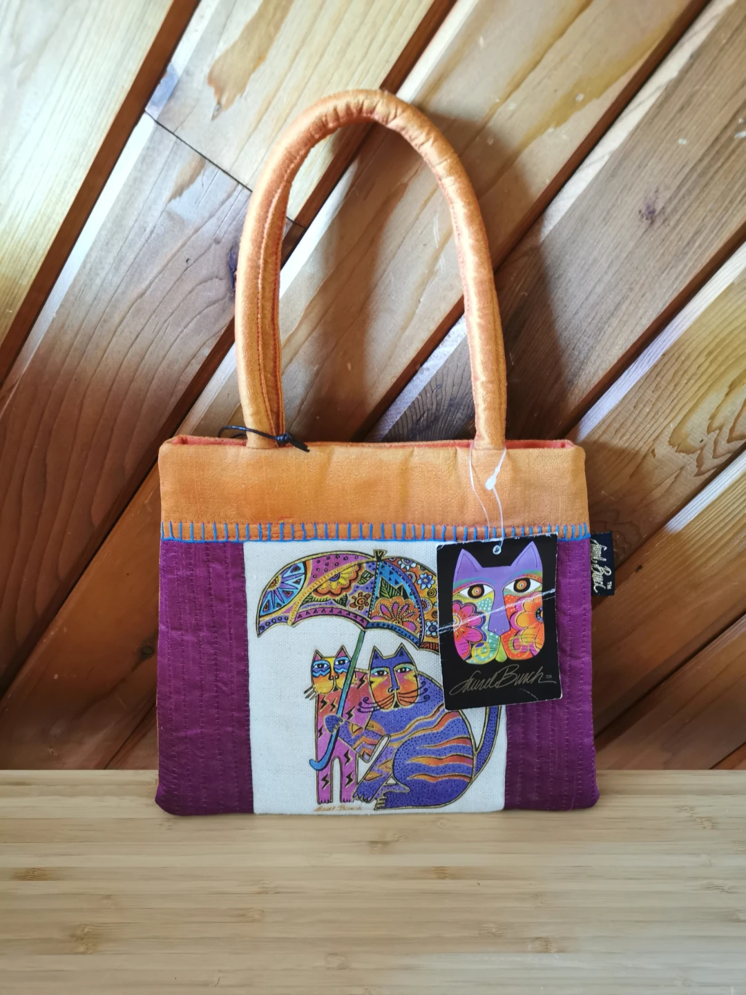 Laurel Burch Cat Purse Small Handbag