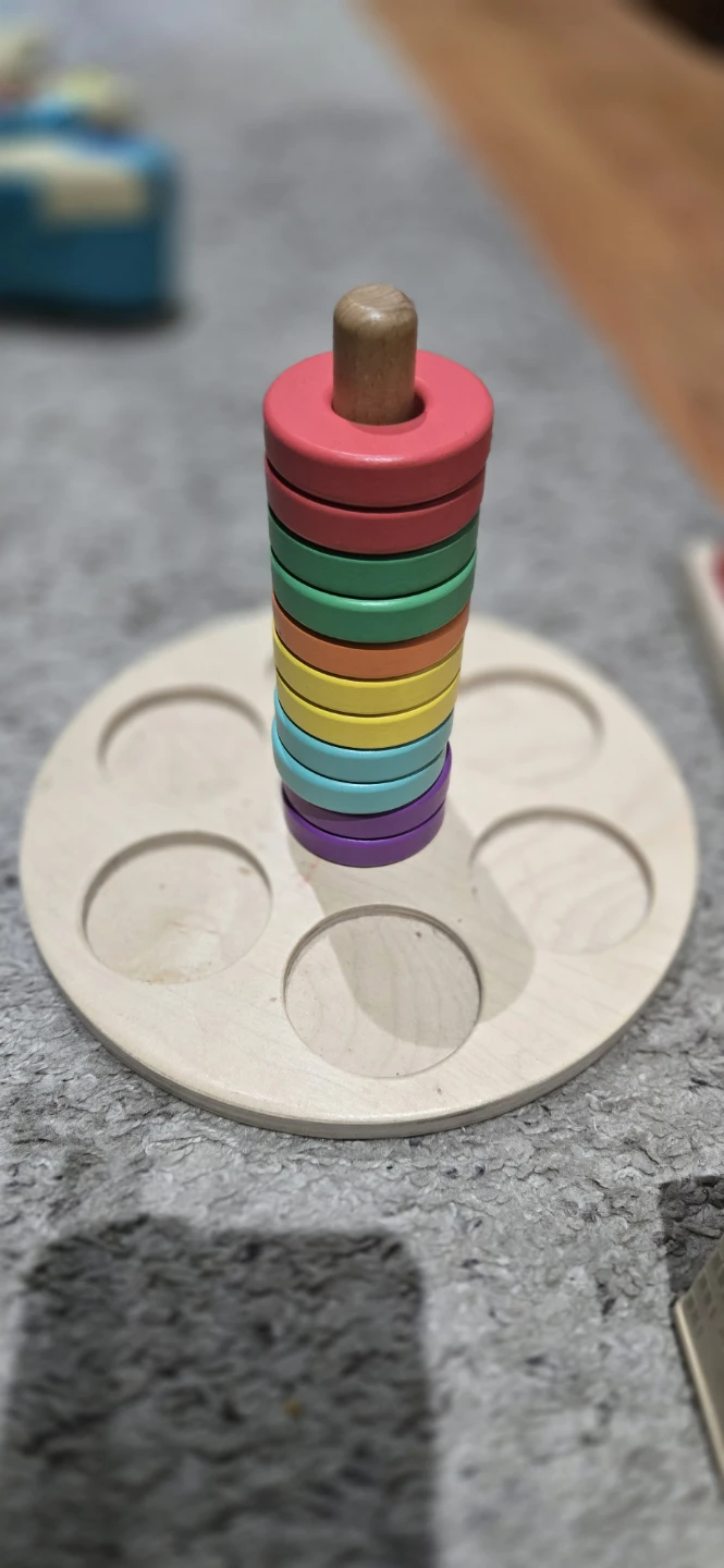 Wooden Stacking Rings & Shape Sorter Toys - photo 3