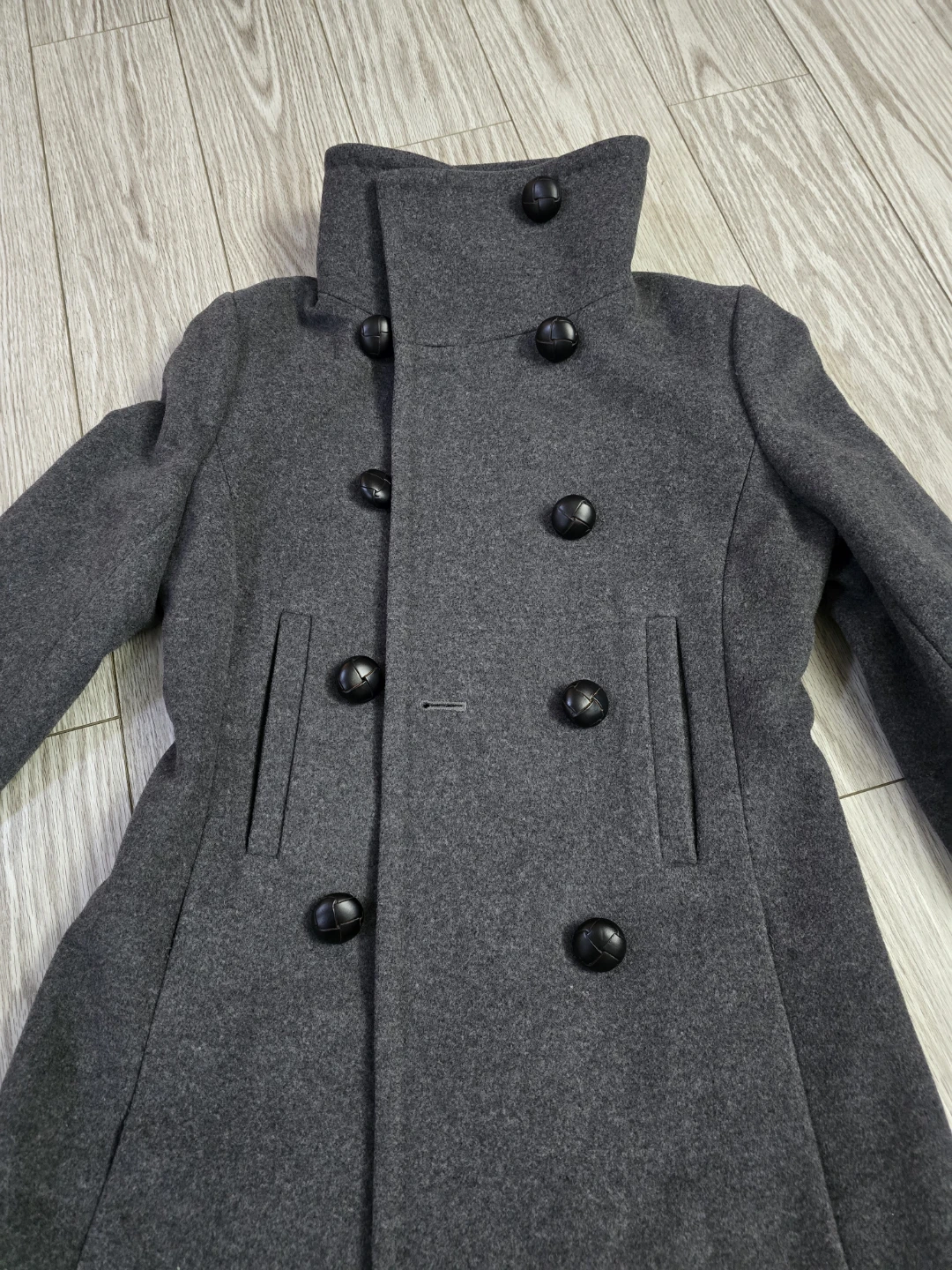 Babaton Double Breasted Wool Coat - XXS - photo 2