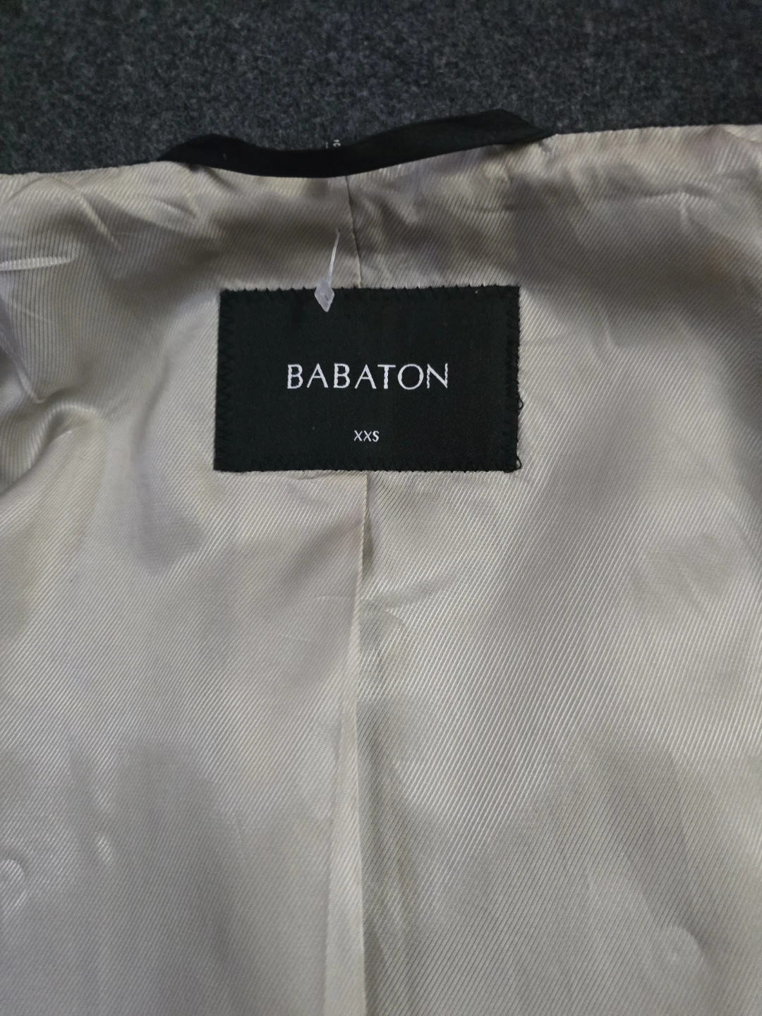 Babaton Double Breasted Wool Coat - XXS - photo 4