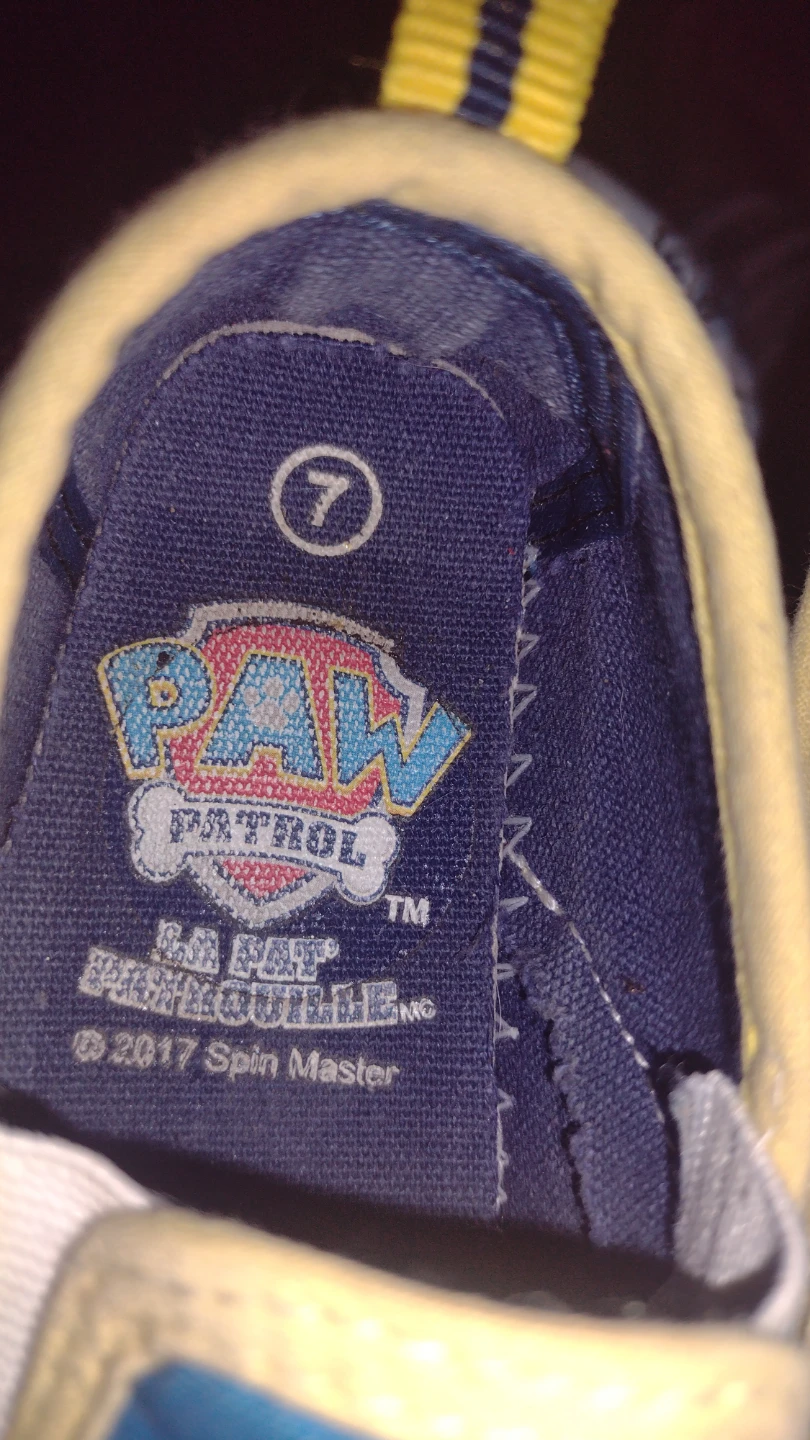Paw Patrol Slip-On Shoes Size 7 Toddler - photo 2