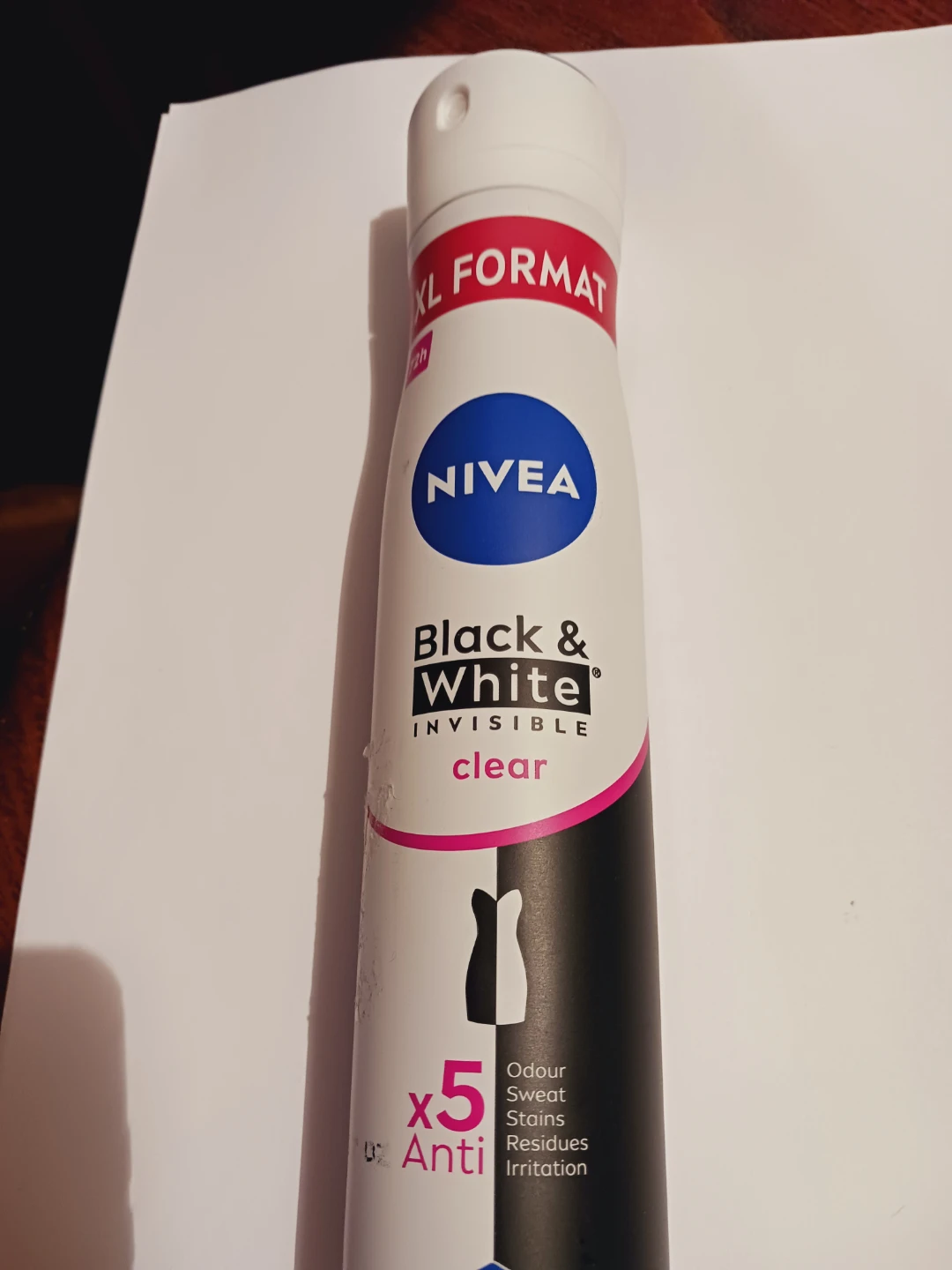 New! Nivea Invisible Clear Antiperspirant Deodorant 200ml - photo 4