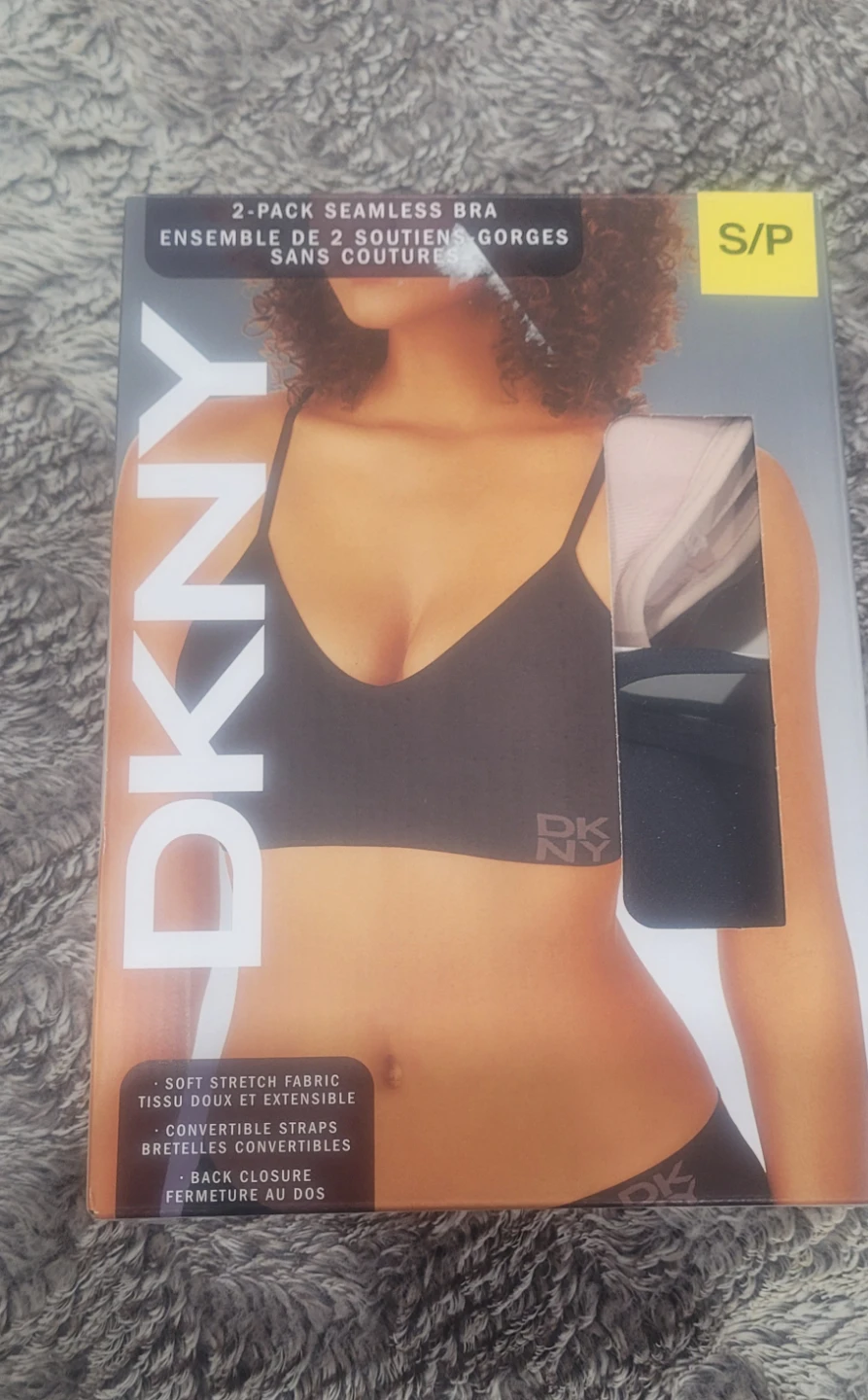 DKNY 2-Pack Seamless Bra S/P