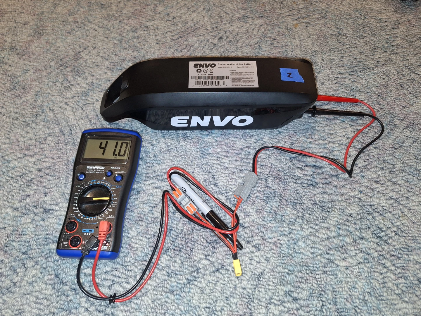 2 x envo 36v 12.8ah ebike battery packs - photo 5