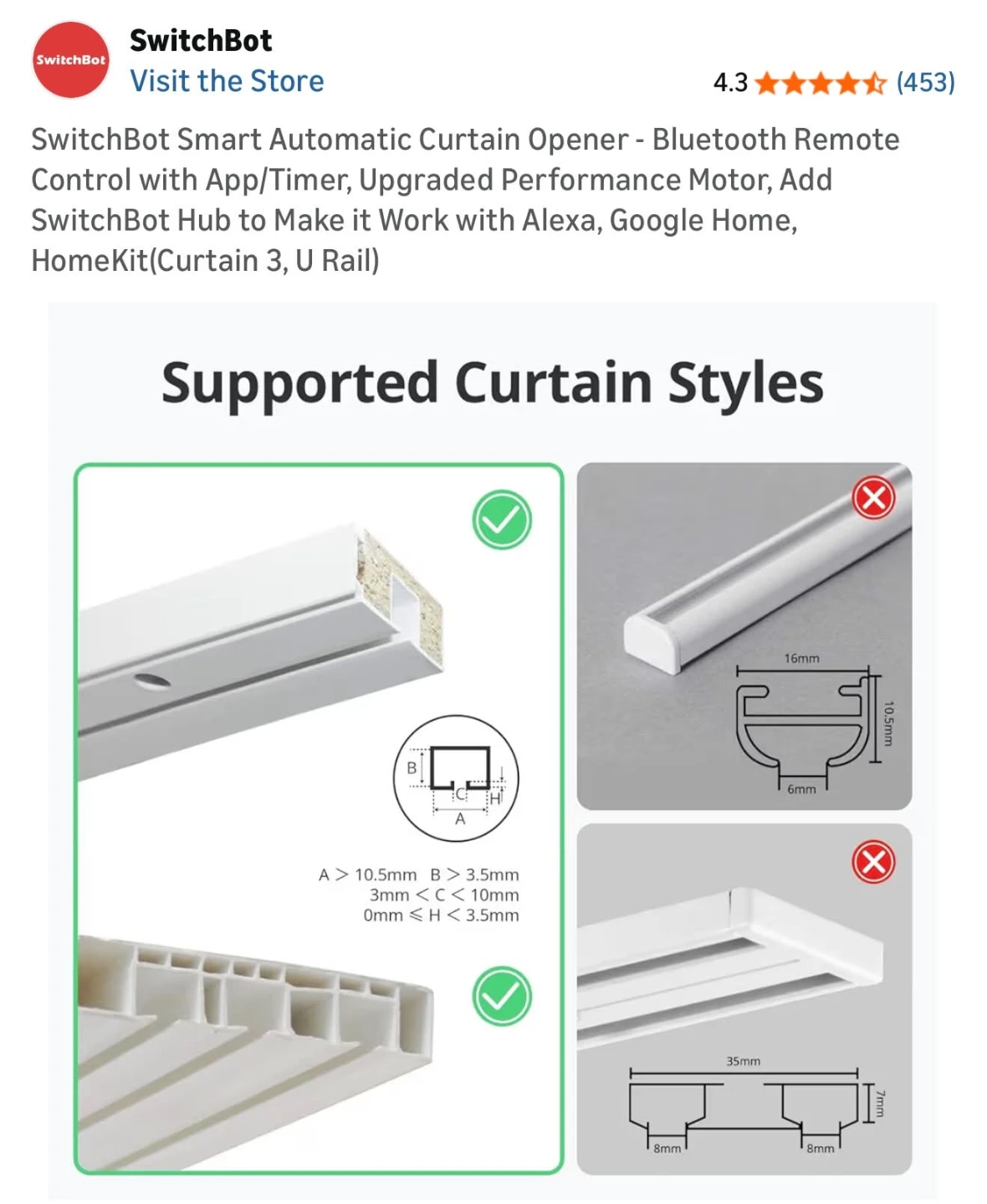 Switchbot Smart Automatic Curtain Opener - photo 2