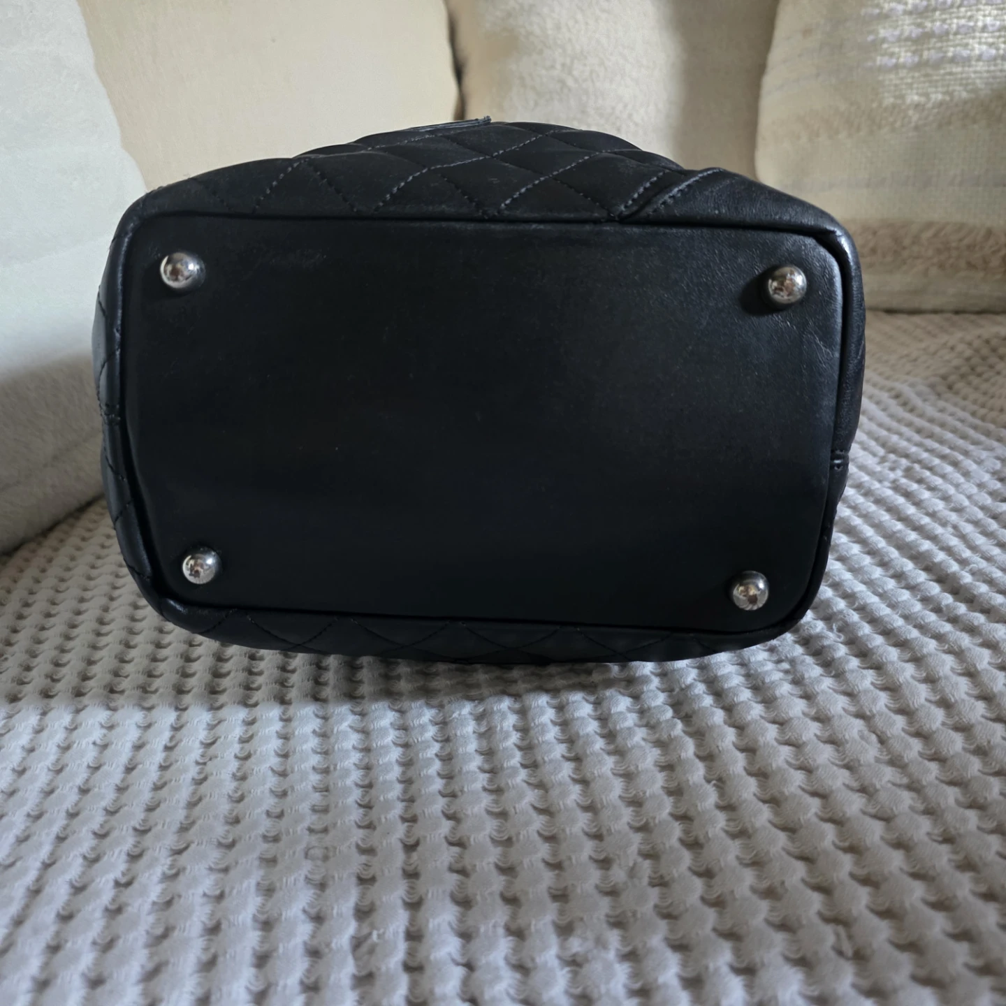 Chanel Black Quilted Leather Hobo Bag - photo 2