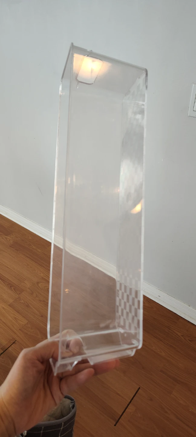 Clear Plastic Storage Bin with Handles - photo 3