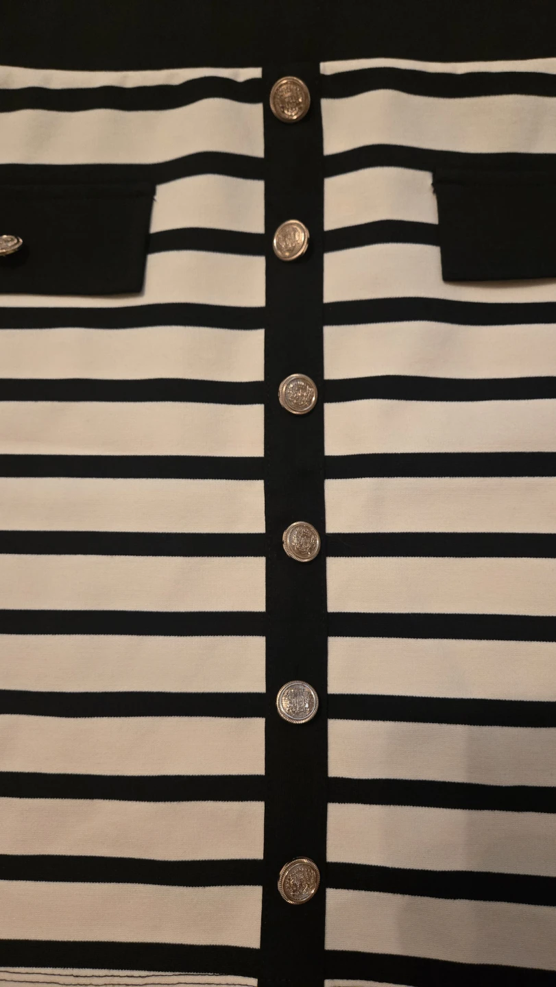 Suzy Shier Striped Top and Skirt Set - Size L/G - photo 3