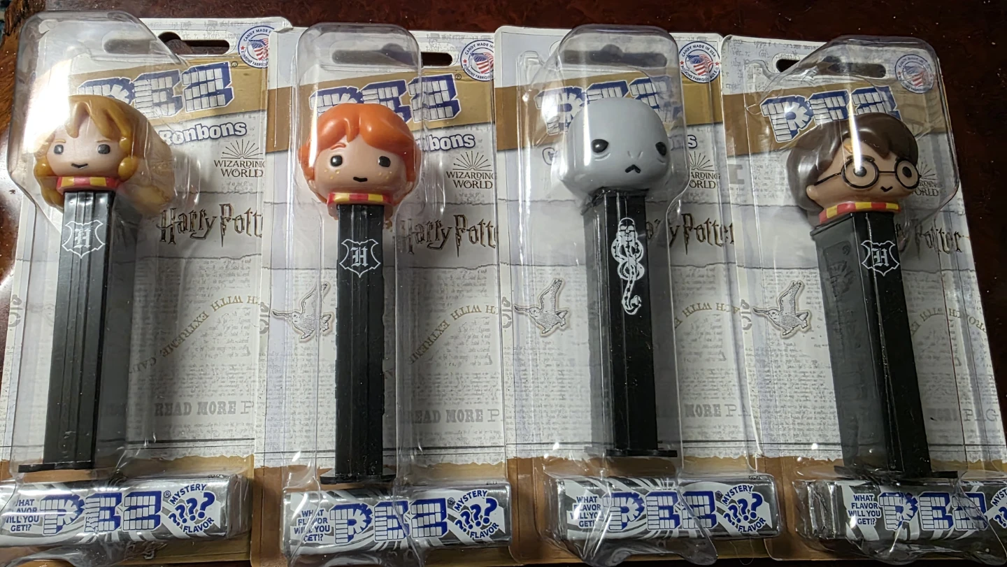 Harry Potter PEZ Candy Dispensers - Set of 4