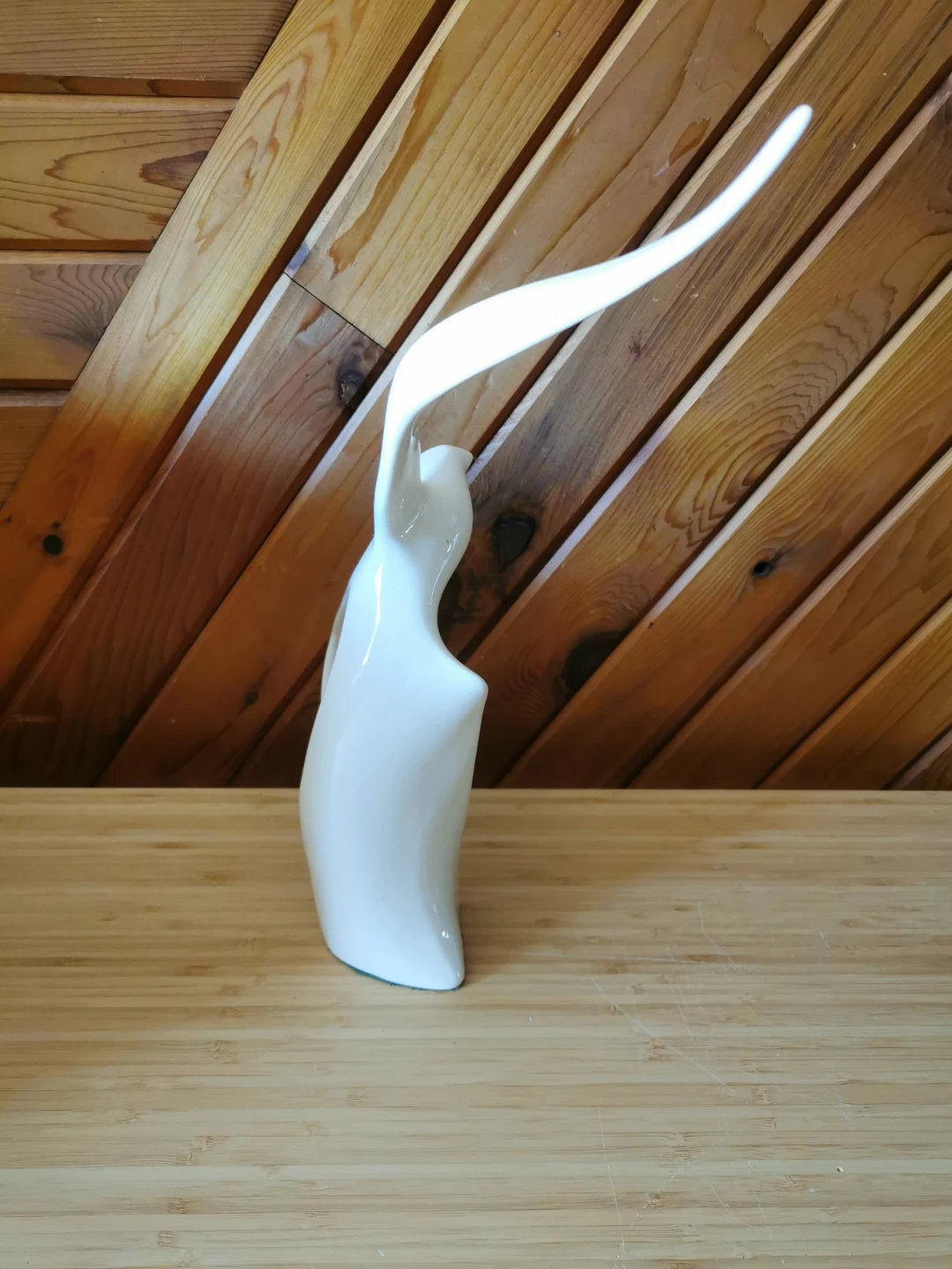 Vintage Mid Century Abstract Seagull Sculpture – Bird in Flight - photo 4