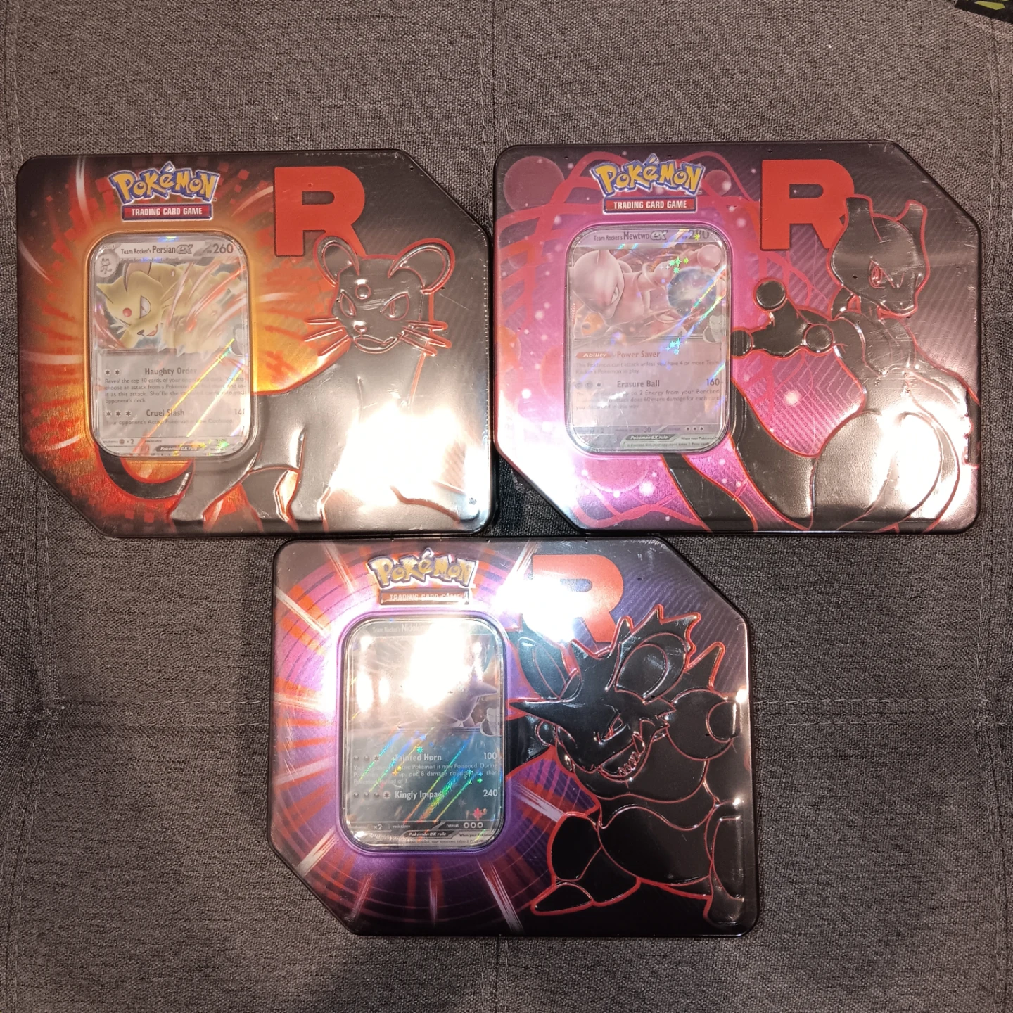 Pokémon TCG Team Rocket Returns Elite Trainer Tin
