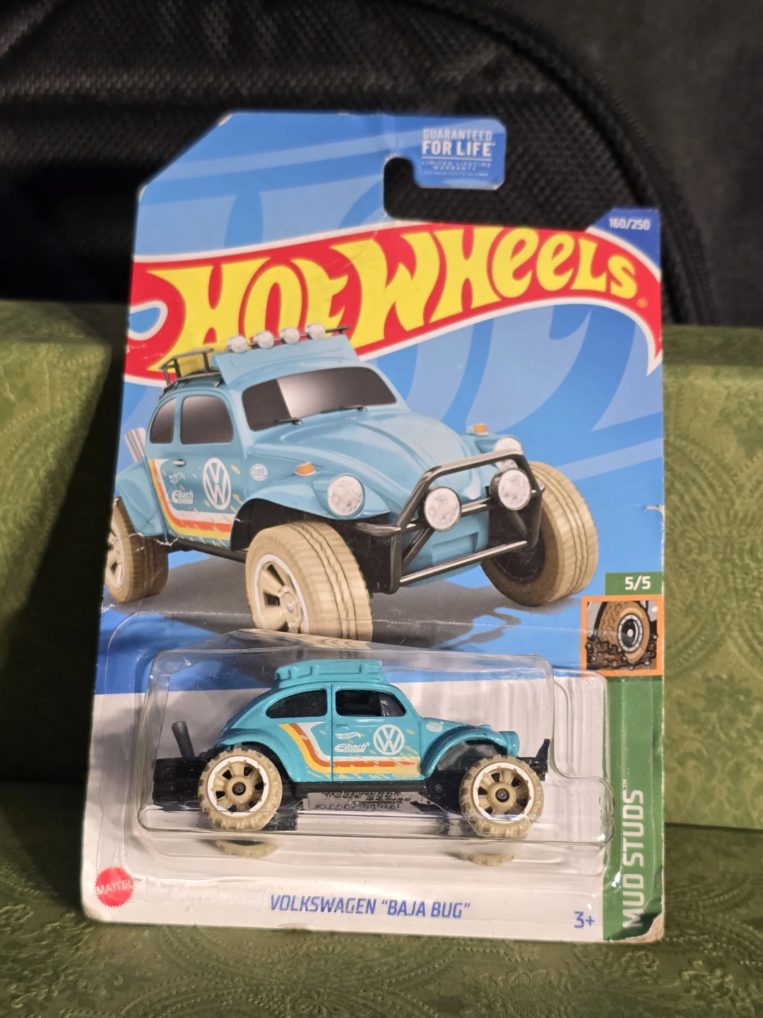 Hot Wheels Volkswagen Baja Bug Mud Studs Diecast Car