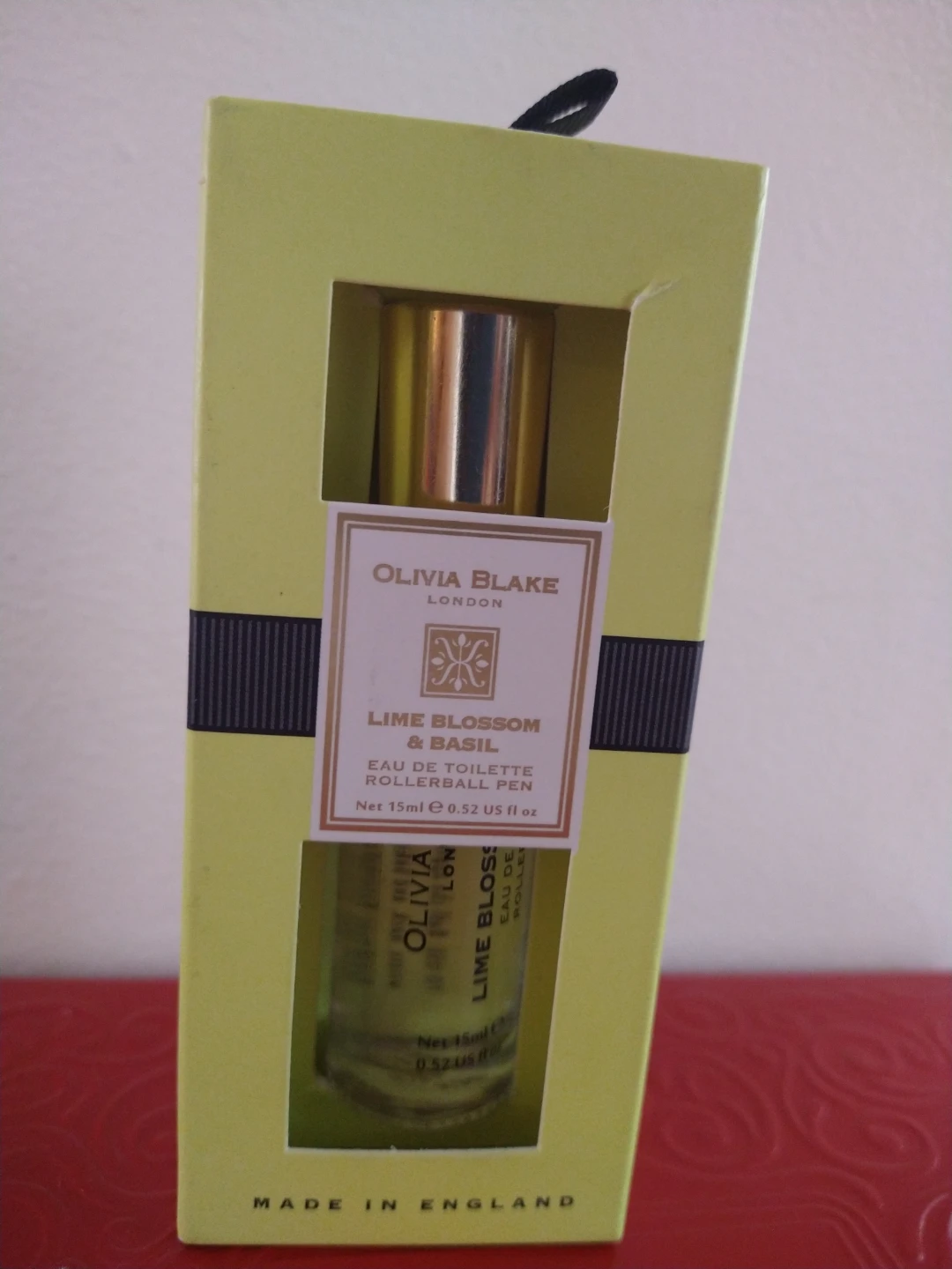 Olivia Blake London Lime Blossom & Basil Rollerball Pen