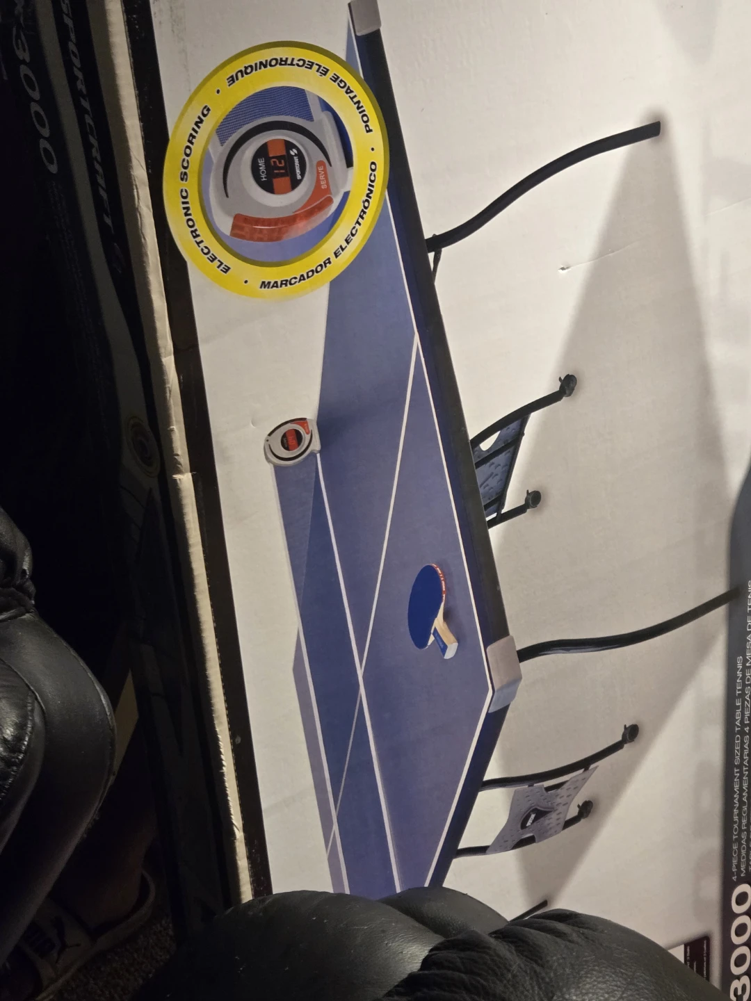 Sportcraft 3000 4-Piece Tournament Sized Table Tennis