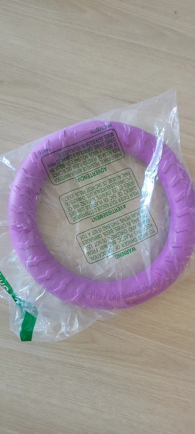 Purple Fitness Ring for dogs