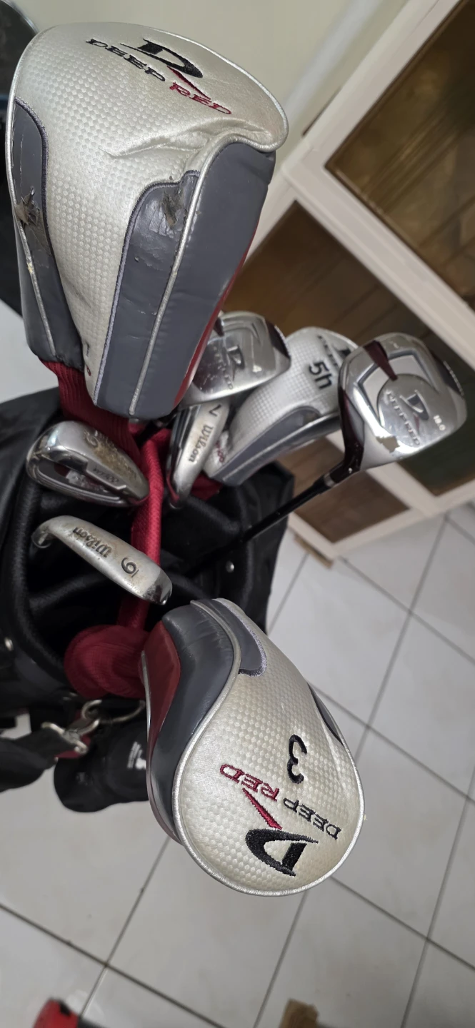 Wilson Deep Red Complete Golf Club Set ⛳ Right-Handed |