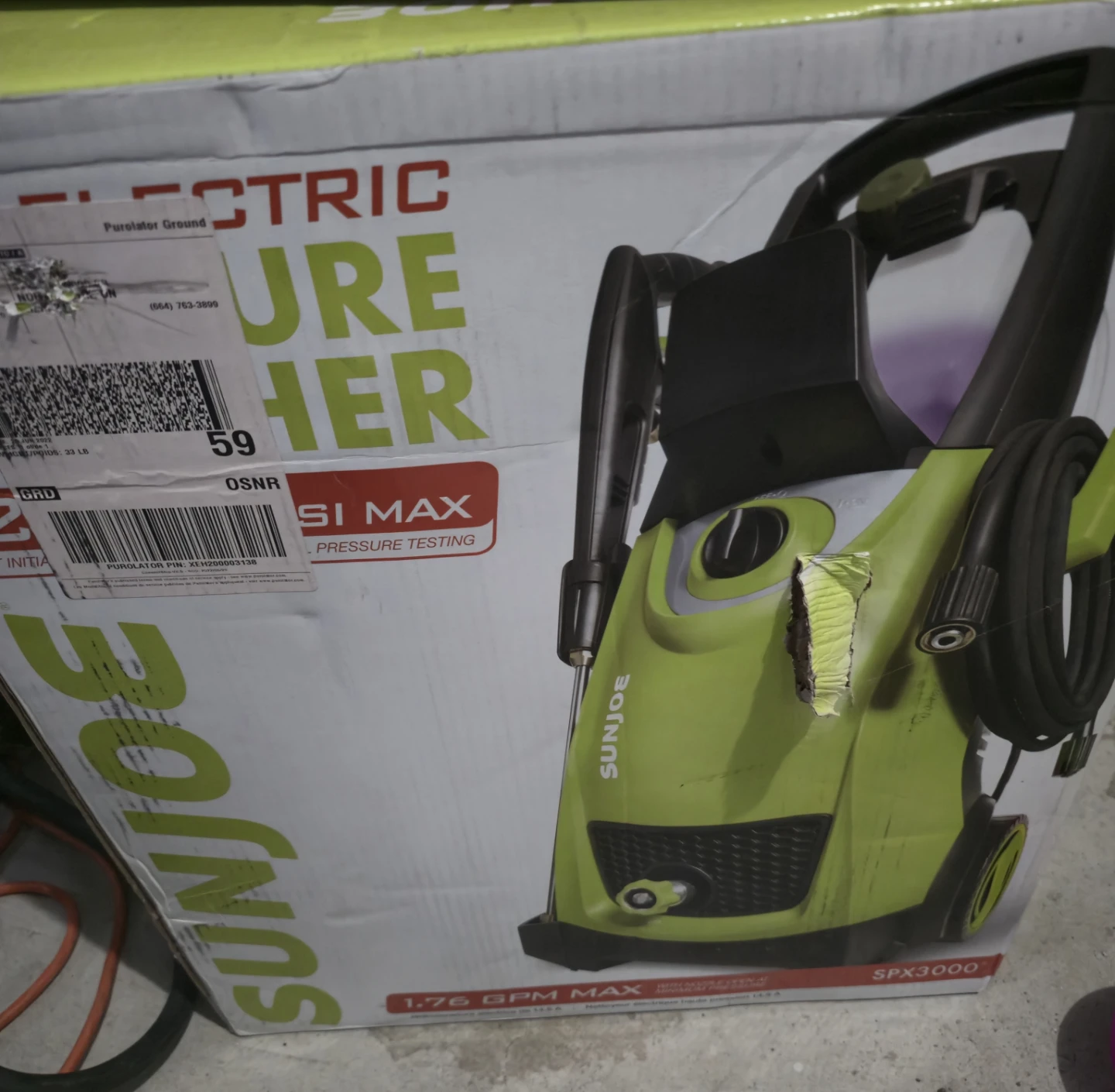 Sun Joe SPX3000 Electric Pressure Washer