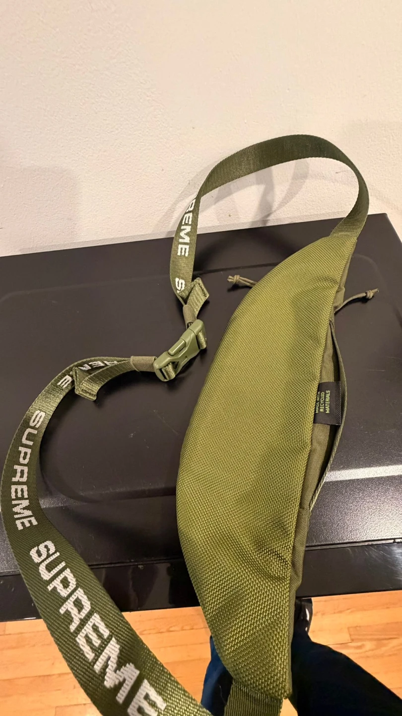 Supreme Waist Bag Olive - photo 3