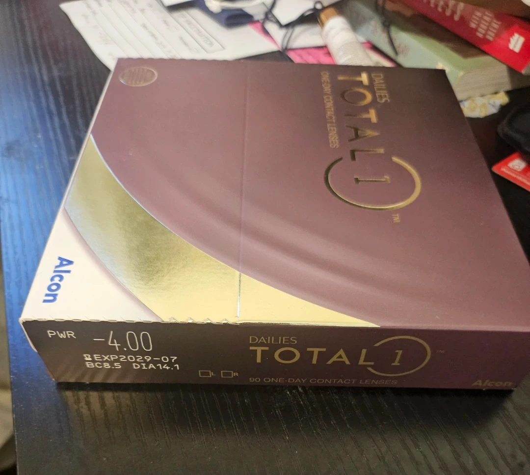 Dailies Total 1 One-Day Contact Lenses -4.00 (90 Lenses) - photo 3