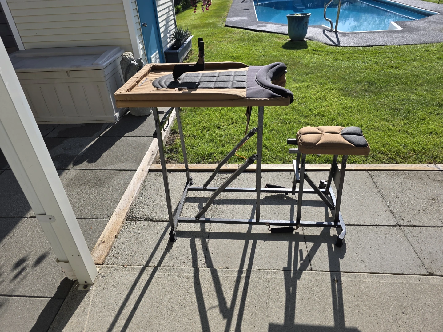Shooting Bench and Stool