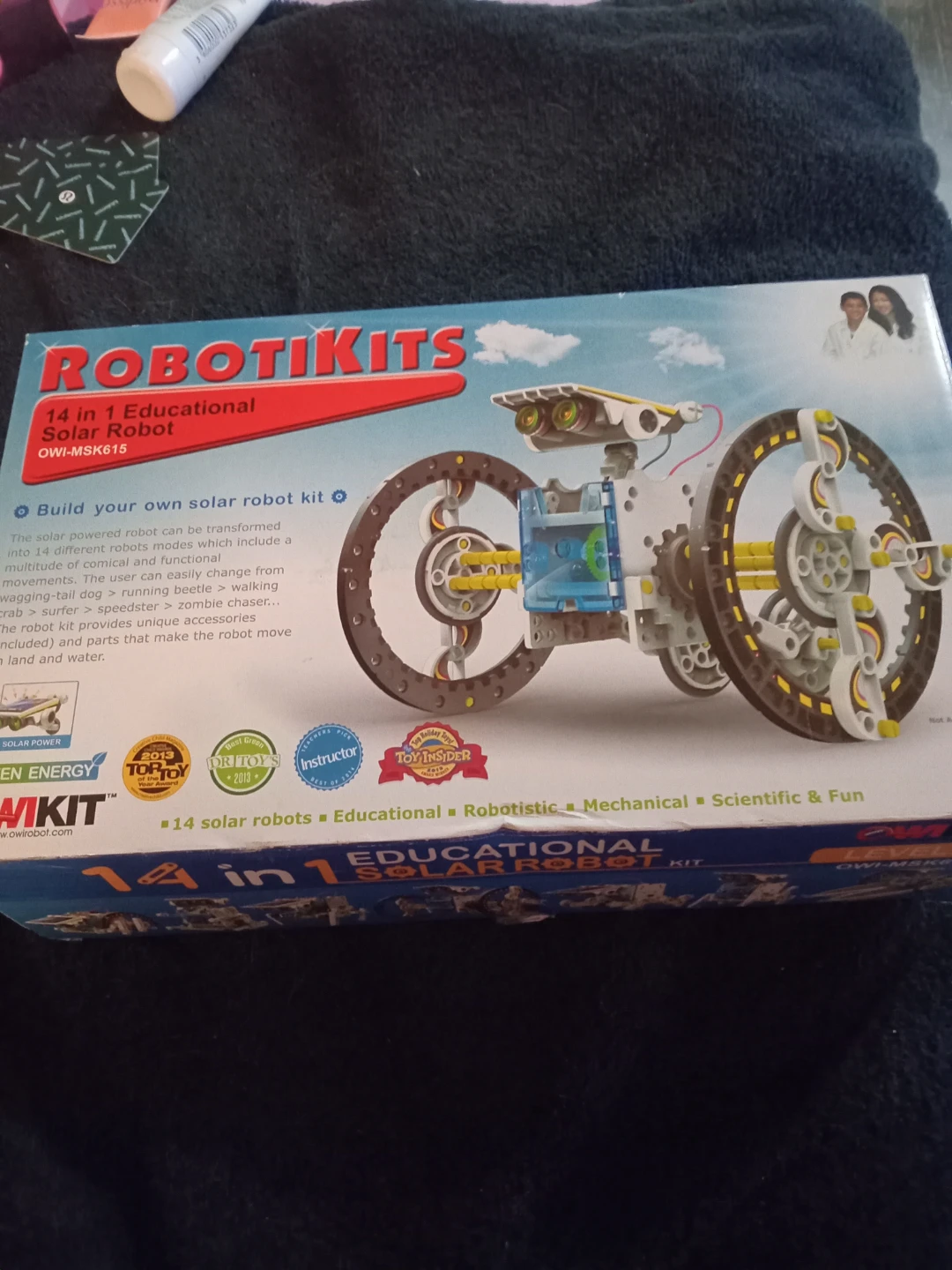 ROBOTIKITS 14-in-1 Educational Solar Robot Kit OWI-MSK615