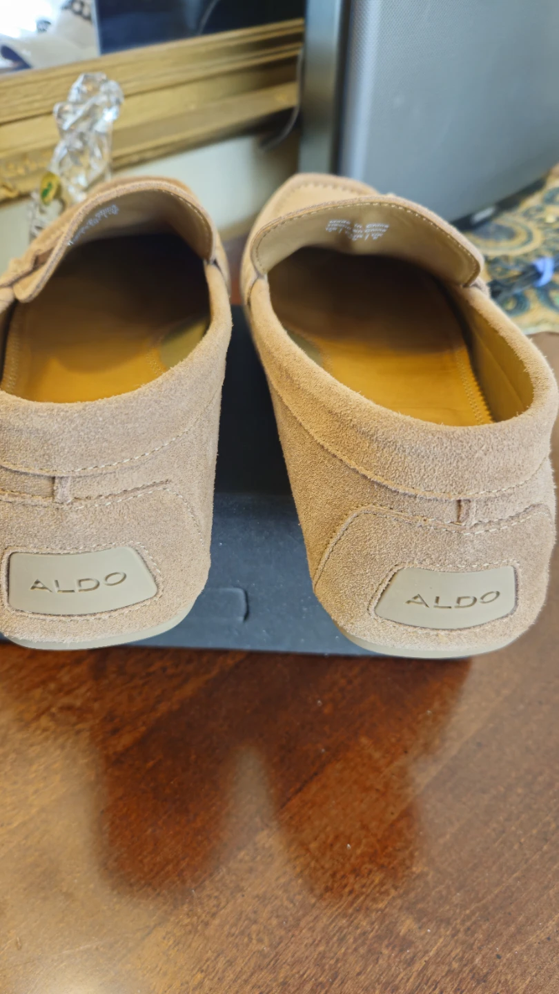 ALDO Women's Tan Suede Loafers Size 36 - photo 3