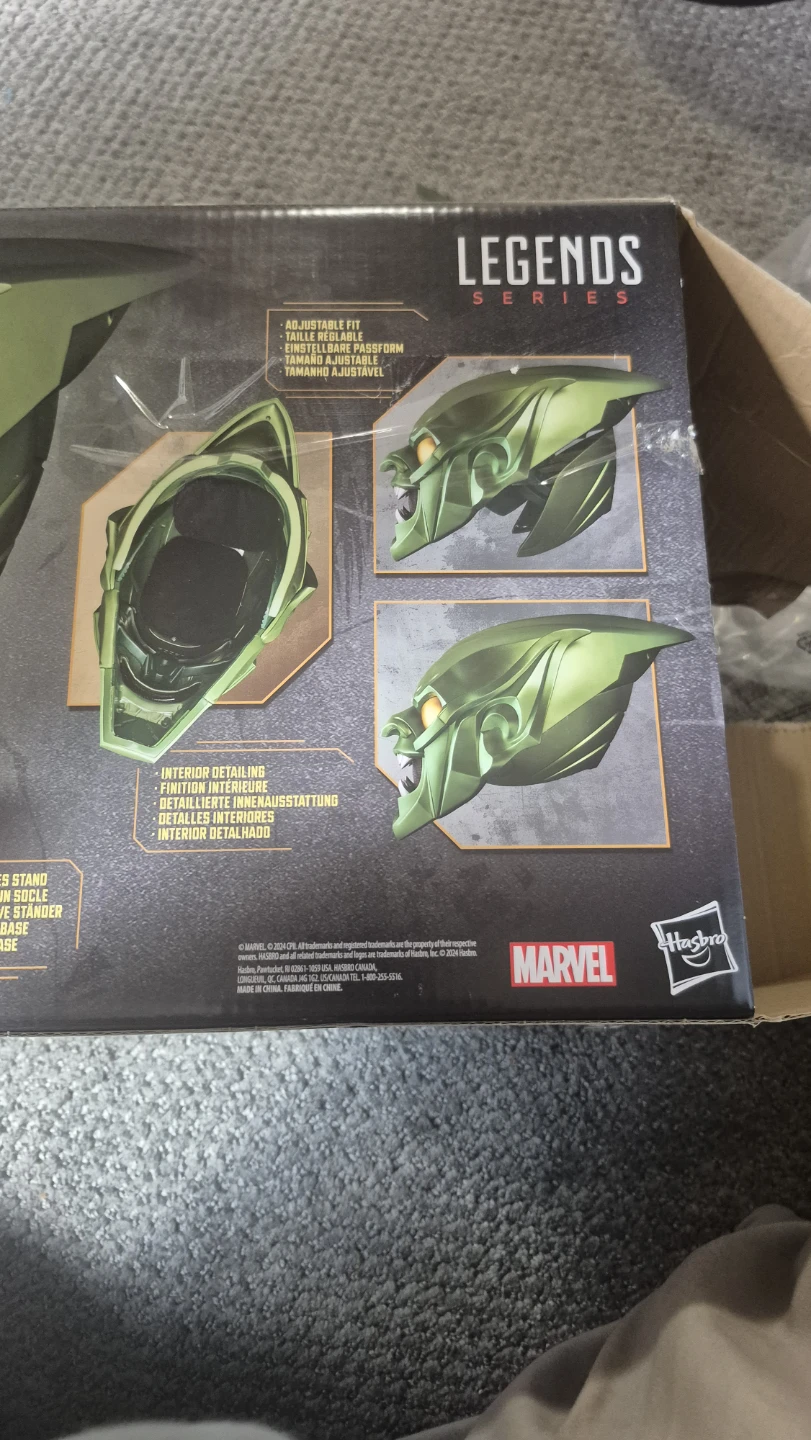 Marvel Legends Green Goblin Helmet - photo 3